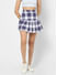 Multi Colour Checkered Skirt