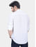 Self Design White Shirt
