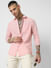 Tiny Pink Checkered Seersucker Shirt