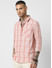 Pink Tiny Checkered Shirt