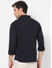Knitted Navy Shirt