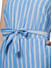 Blue Striped Jumpsuit 