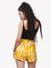Yellow Tie-Dye Printed Shorts