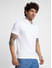 White Polo Collar T-Shirt
