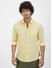 Yellow Crepe Shirt