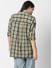Multicolor Checked Oversized Shirt