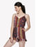 Multicolored Printed Playsuit