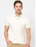 Solid Polo Neck T-Shirt
