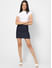Denim A-line Skirt