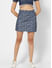 Denim Printed Skirt