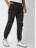 Olive Camouflage Casual Fit Joggers