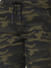 Olive Camouflage Casual Fit Joggers