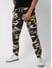 Multicoloured Camouflage Casual Fit Joggers