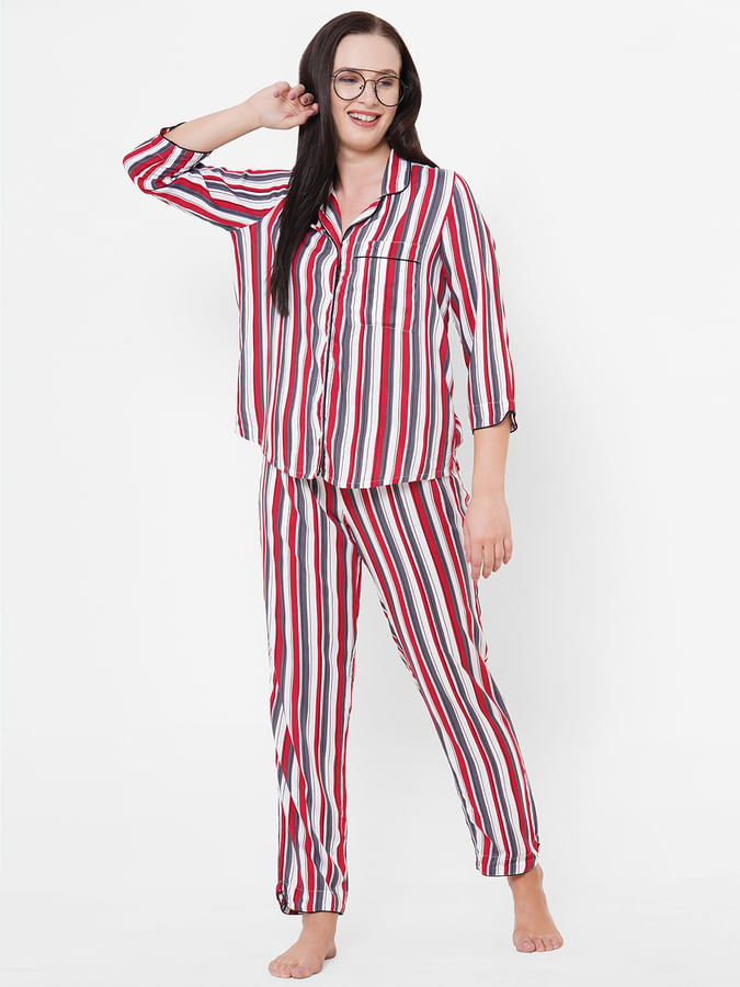 Classic Striped Pyjama Set