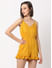 Solid Yellow Playsuit 