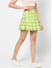Stylish Checked Pleated Skirt