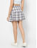 Classic Checked Pleated Skirt