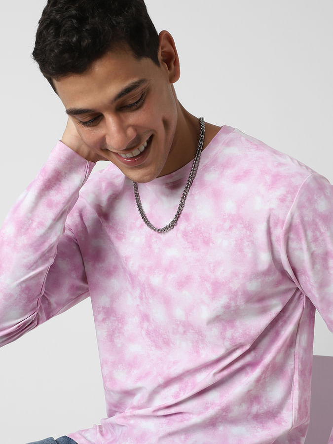 Pink Tie & Dye T-Shirt
