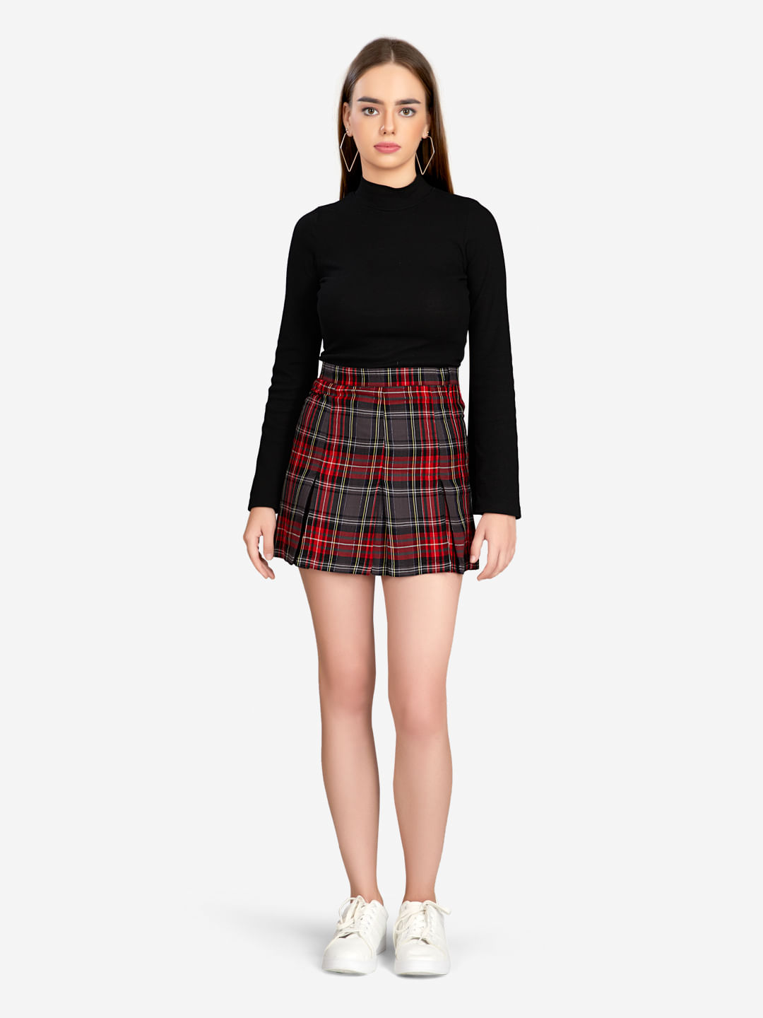 Update 90+ check skirts online