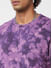 Purple Tie & Dye Oversized T-Shirt