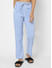White Blue Checked Pyjama