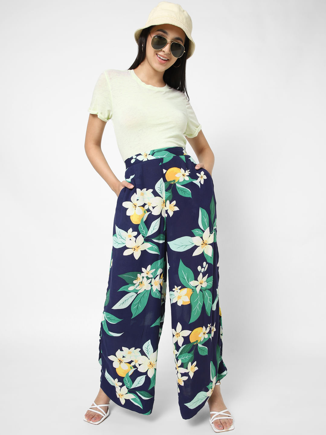 The Cutest Floral Pants  Floral pants Floral pants outfit Bollywood  outfits
