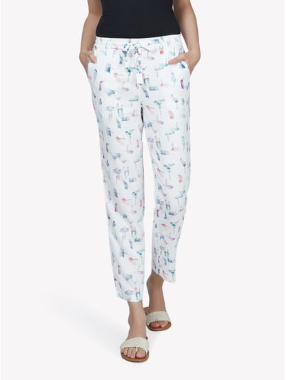 suman tex Multicolor Ladies Printed Cotton Pyjama pants at Rs 95