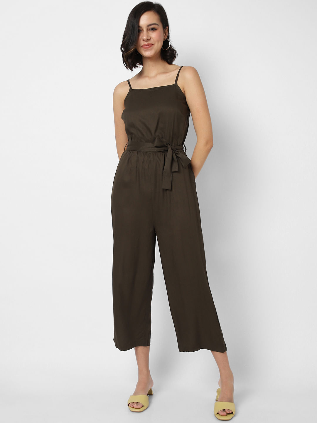 universal thread olive jumpsuit