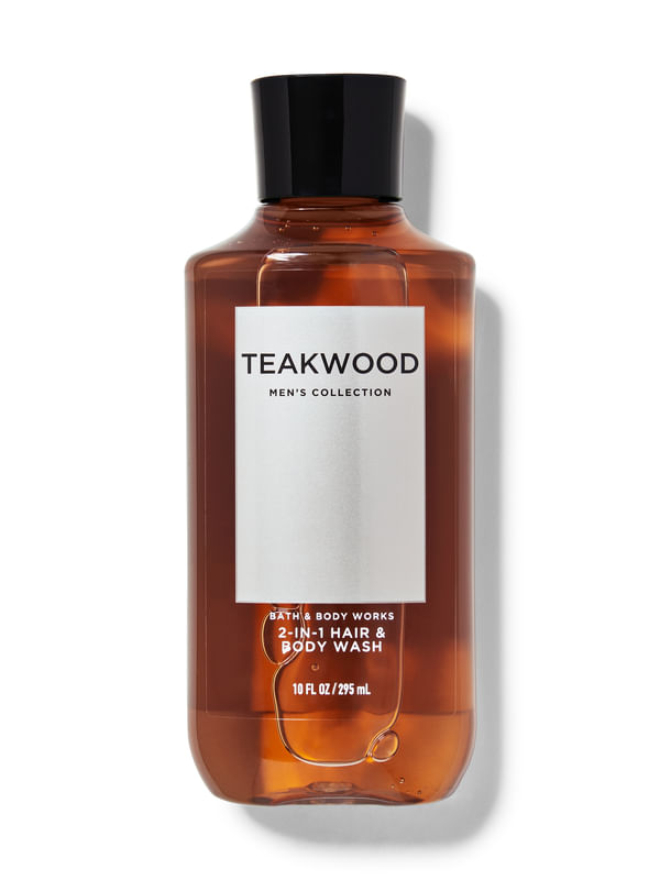 Teakwood 2-in-1 Hair + Body Wash