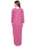 Secret Wish Women's Woolen Pink Striped Nighty (Free Size)
