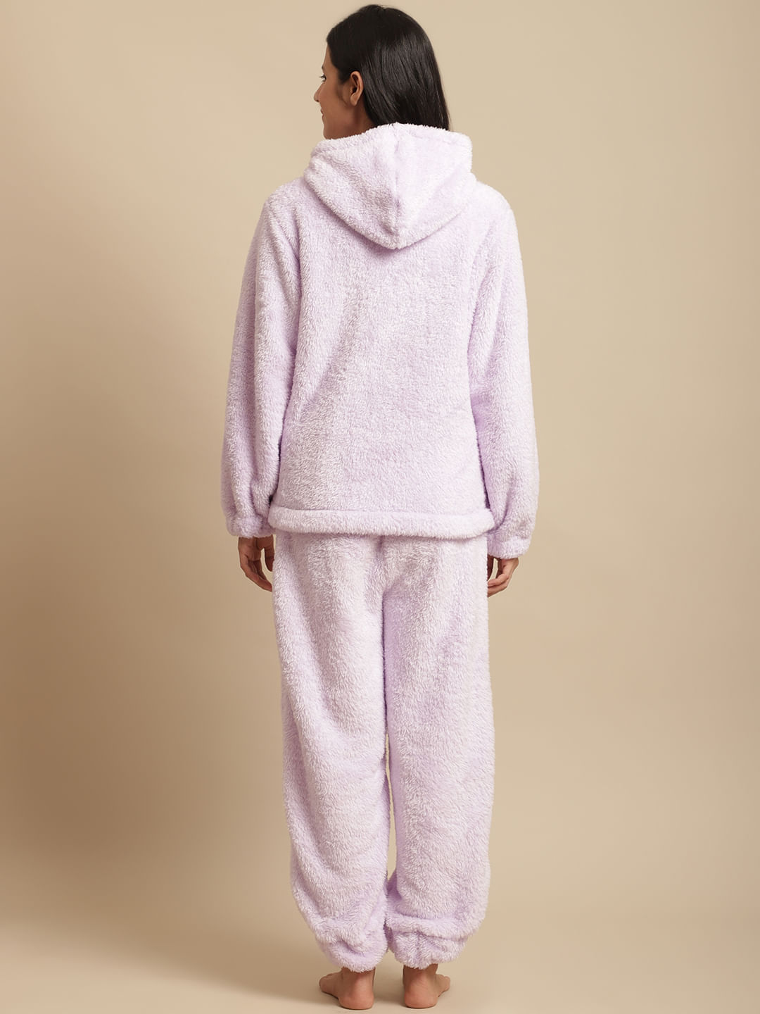 women fleece night suits