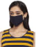 Secret Wish Unisex 3-Layer Adjustable & Stretchable Protective Mask with Ear Loops - Size L - Set of 5