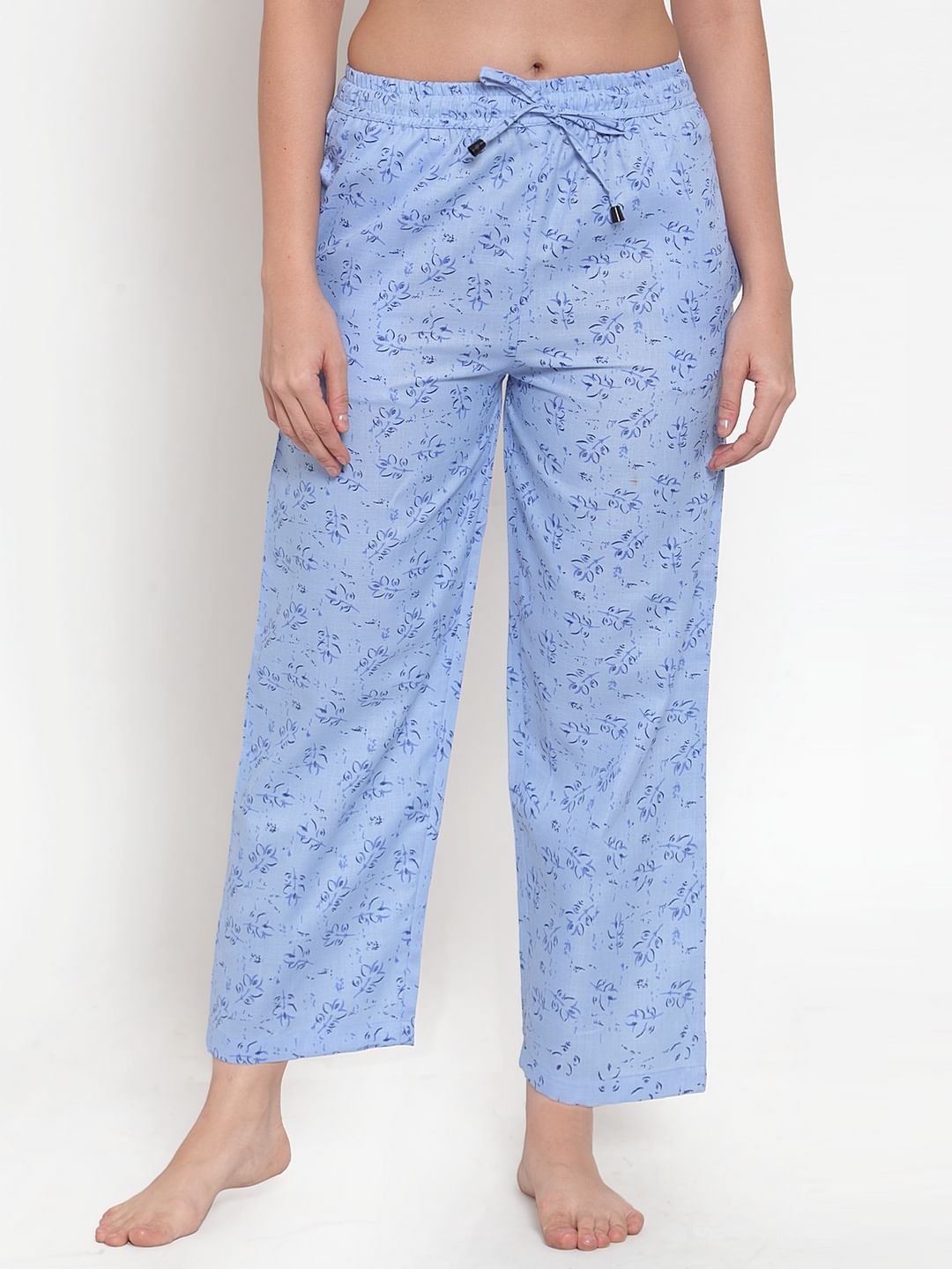 Buy womens Printed cotton pajama lower for women ladies lounge track pants   Women Printed Cotton Track Pant for Women Online at Best Prices in India   JioMart