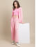 Secret Wish Women Fleece Baby Pink Winter Night Suit