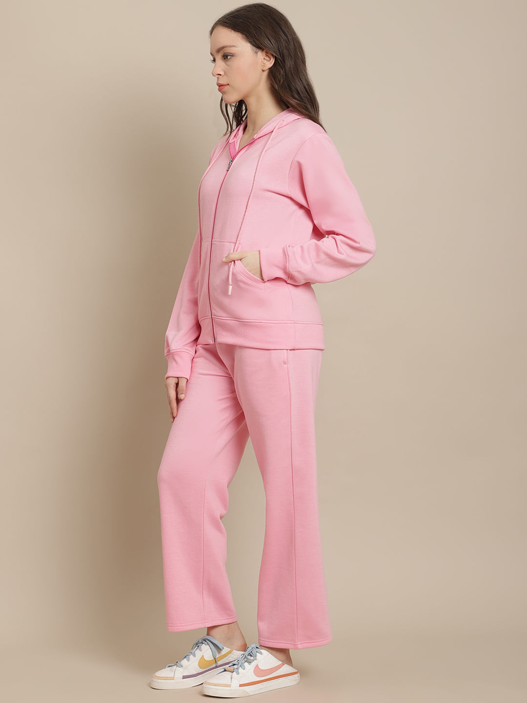  Fleece Baby Pink Winter Night Suit