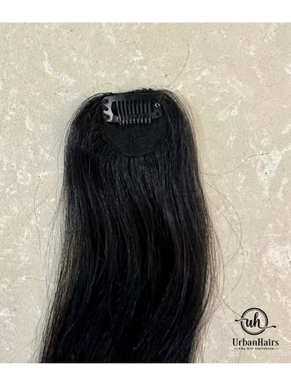 INVISIBLE PATCH  (20" SINGLE CLIP)  (100% HUMAN HAIR) (Color option available)