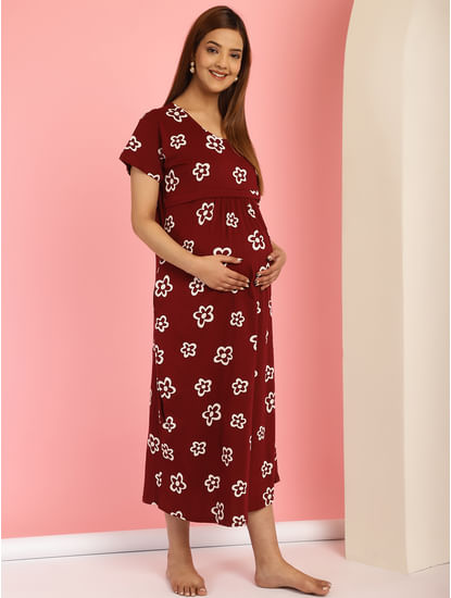 Buy Maternity Nighties for Women Online at Secret Wish