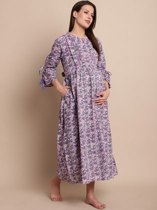 Buy online Round Neck Printed Nighty from sleepwear for Women by Secret  Wish for ₹729 at 37% off