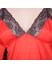 Secret Wish Women's Satin Babydoll Dress (Red, Free Size)